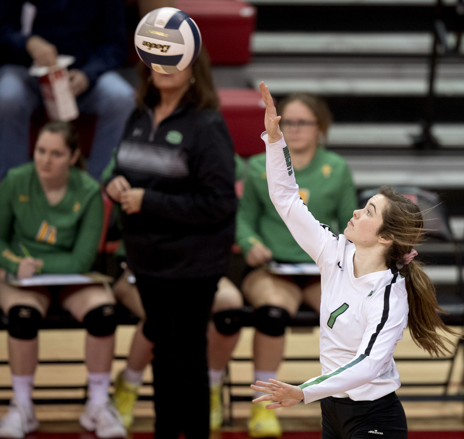Archbishop Bergan vs. Humphrey/LHF, Class D-1 State Volleyball Championship, 11.10.18